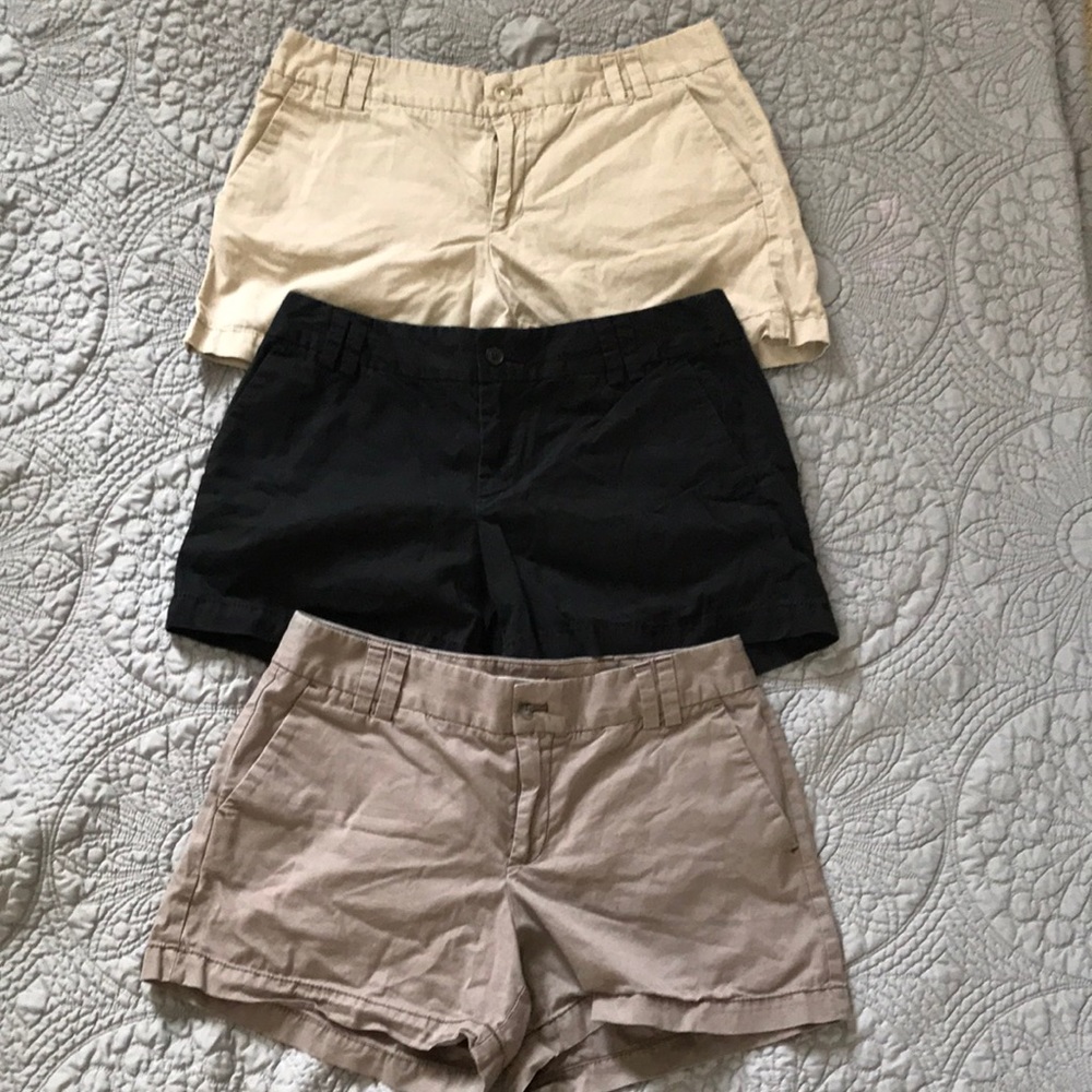 3 pairs Loft shorts